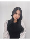 艶髪×韓国風くびれ巻き