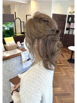 ファーレンピュアスウィート(fahren-pure-suite)&nbsp;カジュアルハーフアップ