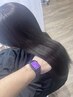 カラー+アプトグロストリートメント　￥11000