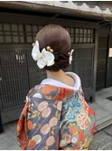 シニヨンヘア