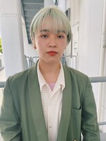 ゲーム 原宿店(GAME)&nbsp;ショート×ミントグリーンカラー