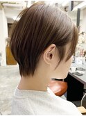シドウ/20代30代/簡単スタイル/パーマなしショート