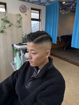 ティンカーベル(TINK‐A‐BELL)&nbsp;七三フェード