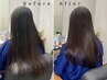 2【スタンダード】カット+髪質改善縮毛矯正+補修トリートメント31500→25200