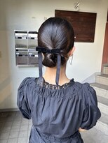 コレットヘアー ザモリオカ(Colette HAIR the MORIOKA)&nbsp;タイトなシニヨン風セット