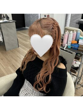 エルディ 大宮(eldy) 編み込みハーフツイン