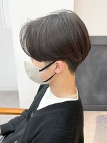 ネオリーブ クーロ メゾン 横浜(Neolive curro Maison)&nbsp;韓国センターパートニュアンスカルマ風パーマ[メンズ]