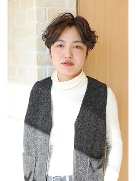 アンヘアナチュラル ウェーブショート