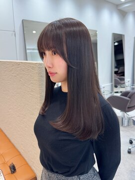 シュク 高円寺(SYUK) 加藤【高円寺】ロングヘア/顔周りカット/チョコレートブラウン