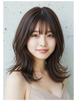 ハーシーバイアポロ 相模大野(HERSHE by apollo) 髪質改善縮毛矯正,レイヤー,縮毛矯正,白髪ぼかしハイライト.白髪