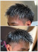 アップバングショート/王道メンズショート/ジェットモヒカン
