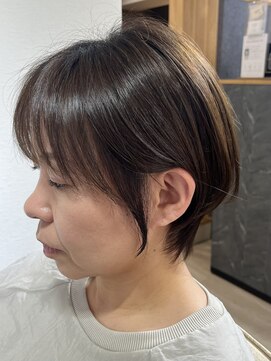 エメヘアデザイン ルイス(Aimer Hair Design Lewis) ショートボブ/大人ショート/弘前市