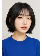 カットゥー(Cutto) フェイスレイヤー切りっぱなしボブ