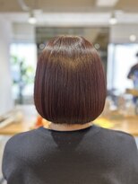 ヒライス 千歳船橋(Hiraeth)&nbsp;赤味ブラウン×ボブスタイル