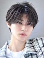 シースルーマッシュニュアンスパーマセンターパート韓国