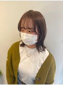ベージュカラー/透明感カラー