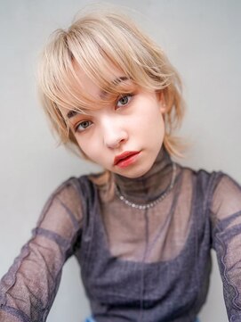 ギークス(GEEKS) 【GEEKS渋谷】冬カラー/シャギーボブ/ハッシュカット/ハイトーン