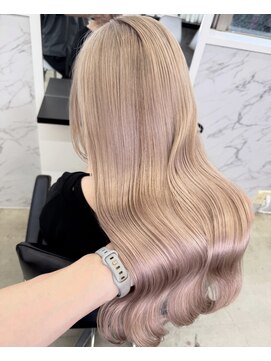 ミルクティーベージュ/ベージュカラー/ハイトーンカラー