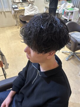 波巻きスパイラルパーマ