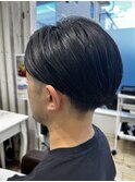 宇都宮メンズカットスパイキーショートツーブロックフェード