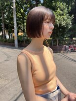 ソワ オモテサンドウ(SOIE OMOTESANDO)&nbsp;人気　ぷつっとボブ。