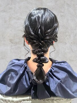 リープス(LEAPS) 編みおろしスタイル