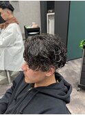 スパイラルパーマ