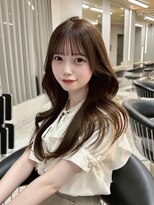 ボタン コロン 表参道 原宿(VOTAN COLON) ハイレイヤー/ミルクティー/顔まわりカット/ウォームベージュ