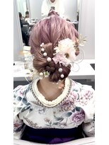 クレア(Crea)&nbsp;ハレの日ヘアアレンジ♪　卒業式ヘア　成人式ヘア