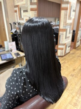 クララジャパン 相模大野(CLALA JAPAN) ツヤ髪ブルーブラック!