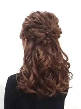 リリィー(LILY) 【LILY】2次会風ヘアアレンジ