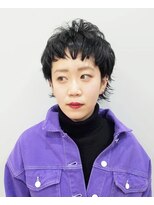 エイム ヘアメイク 横川店(eim HAIR MAKE)&nbsp;eim で叶える♪オシャレな黒髪☆マッシュウルフ
