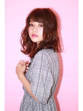 ソア 武蔵小杉(SOAR) 簡単スタイリング無造作厚めバングクラシカルカール重めスタイル