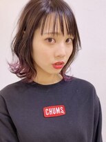 ダリー 発寒南店(Dali)&nbsp;ミディアム×ピンクパープル 担当田中俊蔵