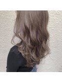 【梅田茶屋町】フェミニンロング/似合わせカット/ペールベージュ