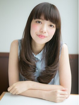 ヘアーサロン ミミ(hair salon mimi)の写真/【最高級☆ストレート】アイロン不使用の《シルキーエステ》が大人気♪髪質を改善しサラ艶ヘアが叶う◇