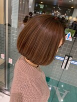 アッシュ 立川店(Ash)&nbsp;ゆるふわ/イルミナカラー/似合わせカット/くびれヘア/ミニボブ
