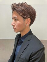 ベック ヘアサロン(BEKKU hair salon) 2ブロ×アップバングで作る爽やかメンズヘア