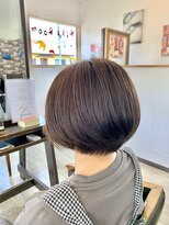 オレンジ(orange)&nbsp;【orange大分賀来】大人女子グラデーションショートボブ