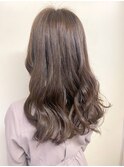 ブリーチなし！柔らかグレージュ♪