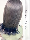 Silver×Blue