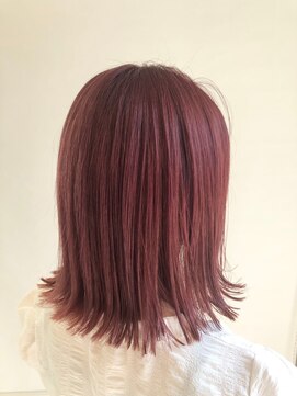 ネオリーブエム(Neolive em;) ブリーチ使用☆ピンクブラウン