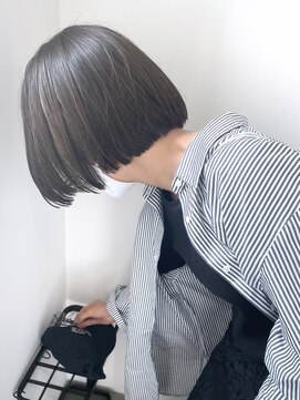 ゴーズゴードットビー 吉祥寺(go s go .b) オリーブグレージュミニボブ