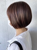 モリオ フロム ロンドン 成増店 【morio成増/児玉】ミニボブ ピンクブラウン