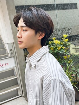 ミンクス 青山店(MINX) MINX青山店川渕 センターパート×カルマヘア