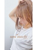 umi machi デザインハイライトインナーカラー　2023/4/28