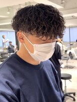 ザサードヘアー 千葉(THE 3rd HAIR)&nbsp;波巻き　ツーブロック　刈り上げ