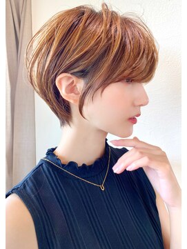 アンド ストーリーズ(&STORIES) ショートボブ髪型30代40代50代前髪あり前髪なし面長丸顔【倉田】