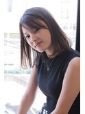 ■ダークアッシュ艶感ミディアムボブM.SLASHたまプラーザ51-10
