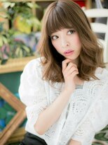 カバーヘア ブリス 志木南口駅前店(COVER HAIR bliss) ■ミルクチョコレート波巻きレトロガーリー102志木10代20代30代